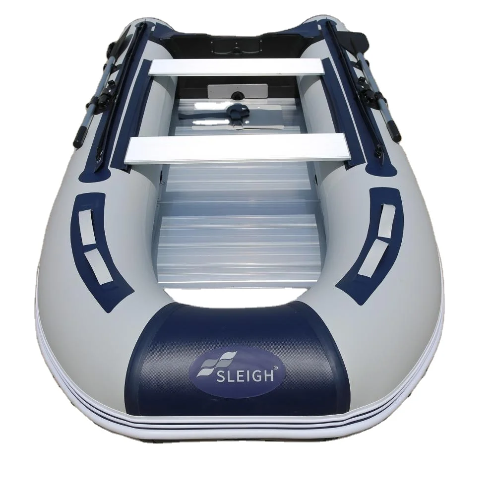 

China manufactures inflatable plastic boat inflatable dinghy rescue fishing yacht boat for sale, Blue+grey, black