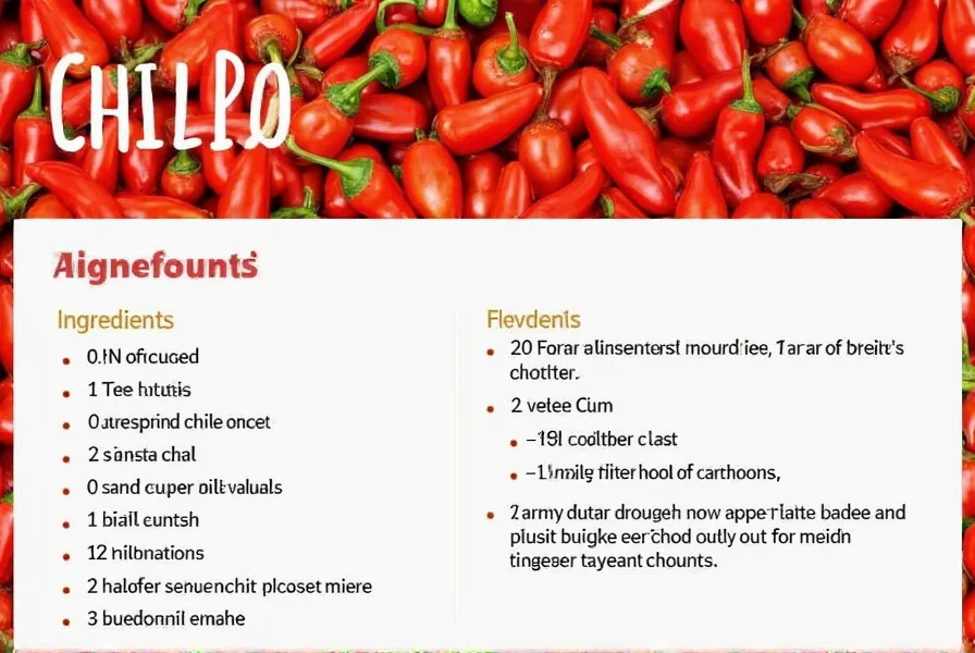 Chili Cooking Tips