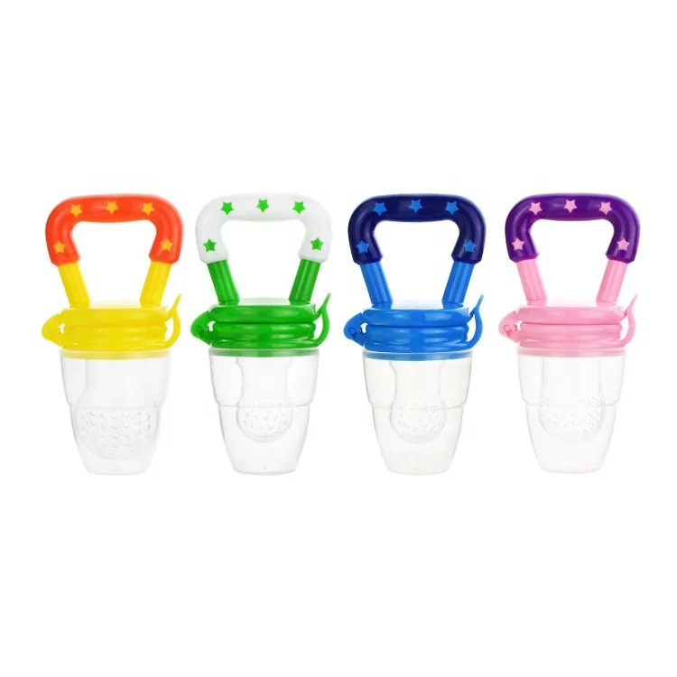 
Wholesale cheap mini cute baby silicone fruit feeder nipple pacifier 