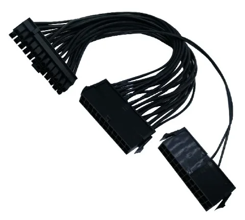 

PCI-E express ATX Power Supply Adaptor Cable Connector for Mining 24Pin 24 pin 20+4 pin Dual PSU for Bitcoin Miner