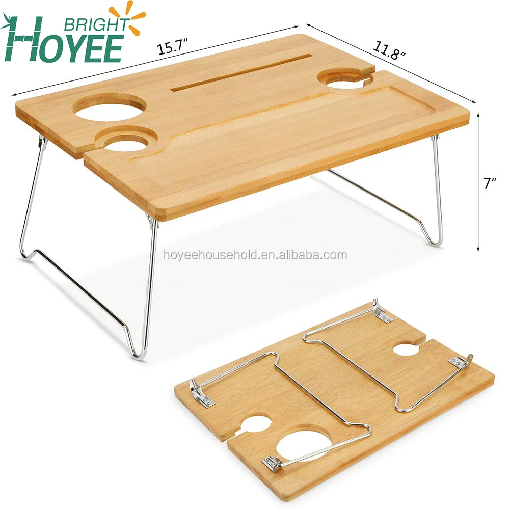 Picnic Wine Table Portable And Foldable Picnic Wine And Snack Table