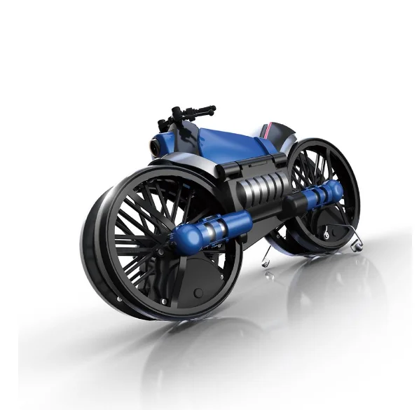 

2020 New RC Motorcycle Drone 2 In 1 HD Camera RC Quadcopter Toy 2.4GHz Foldable Deformed Racing Motorcycle Amazon Hot Sale, Blue