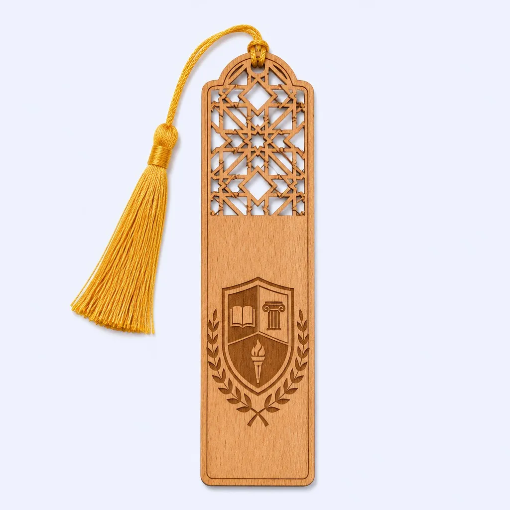 Academic Shield & Laurel Wreath