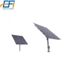 Pv Solar Panel Custom Hot Dip Galvanizing Adjustable Pole Solar Frame