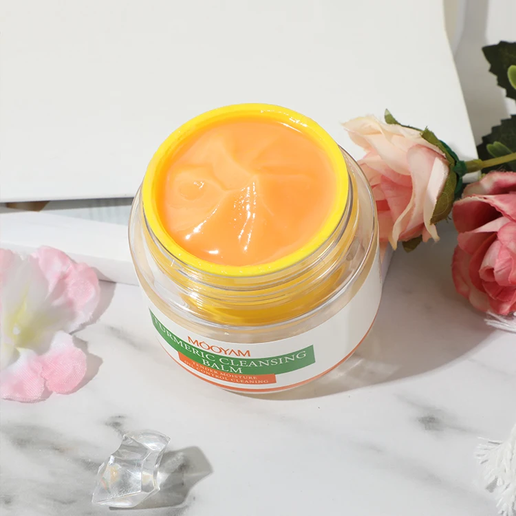 

Wholesale private label natural organic makeup meltaway cream face cleansing cream turmeric cleansing balm