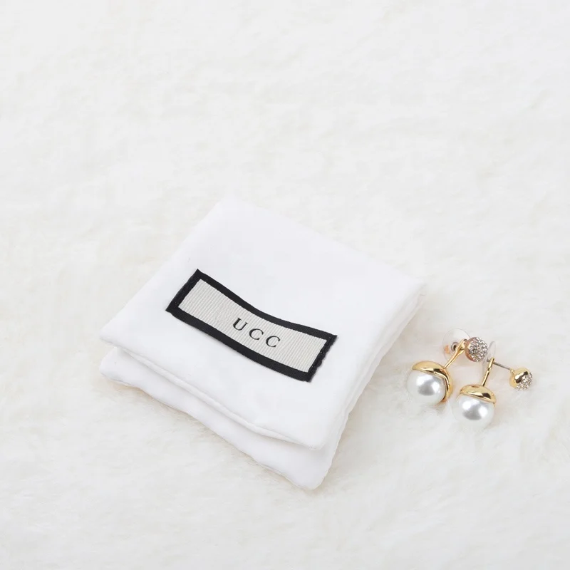 

Custom Logo Soft Packaging Satin Flap Envelope Pouch Silk Jewelry Envelop Bag, Natural color, off white color, white color, black color , red etc