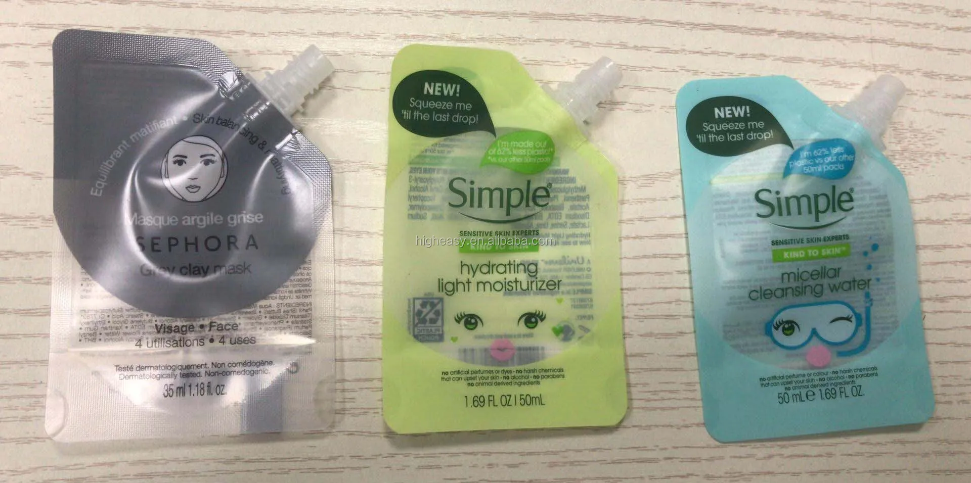 blue clay mask pouch -2