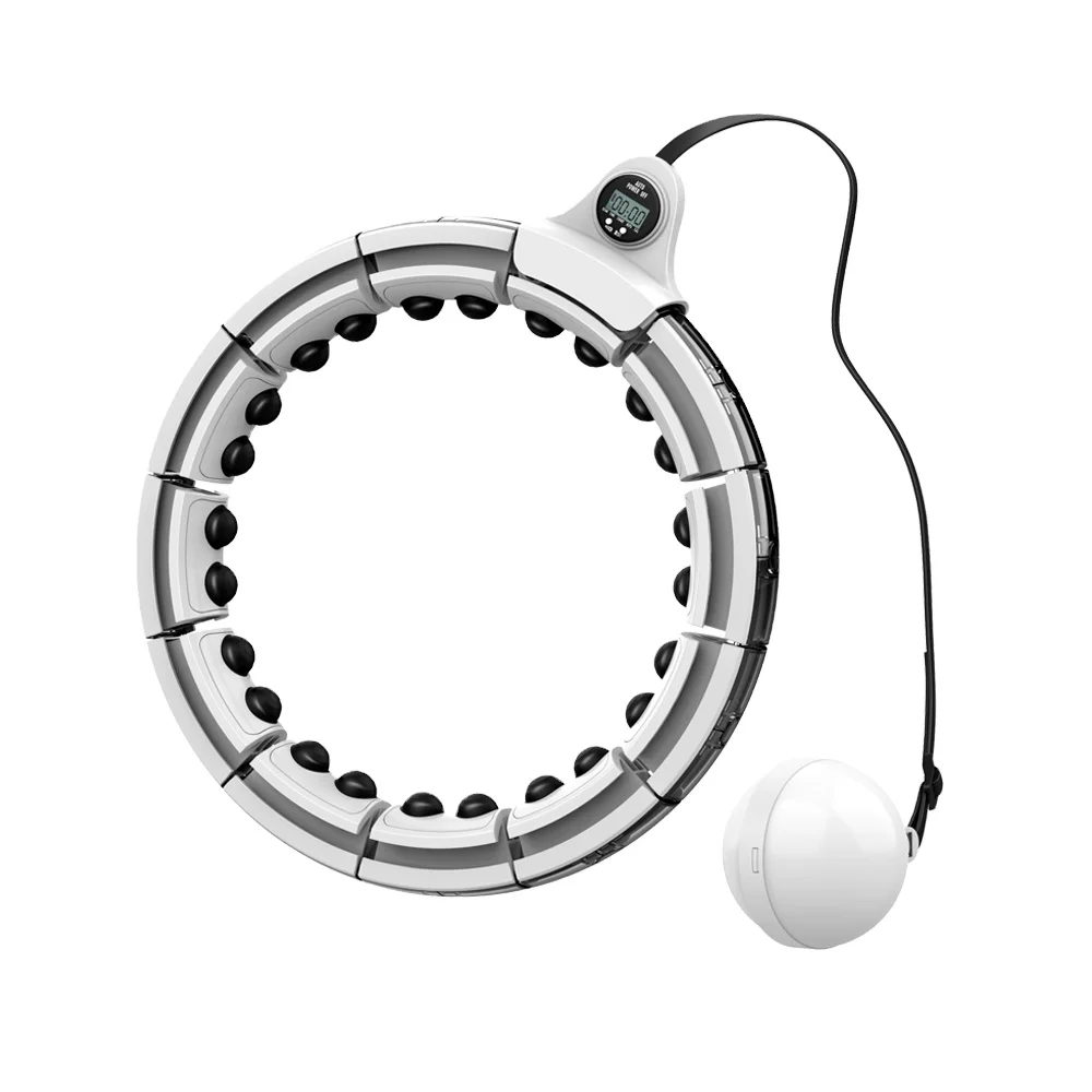 

2021 Adult Weight Loss Fitness Sports Hoops Adjustable Everrich Smart Hoola Hoop