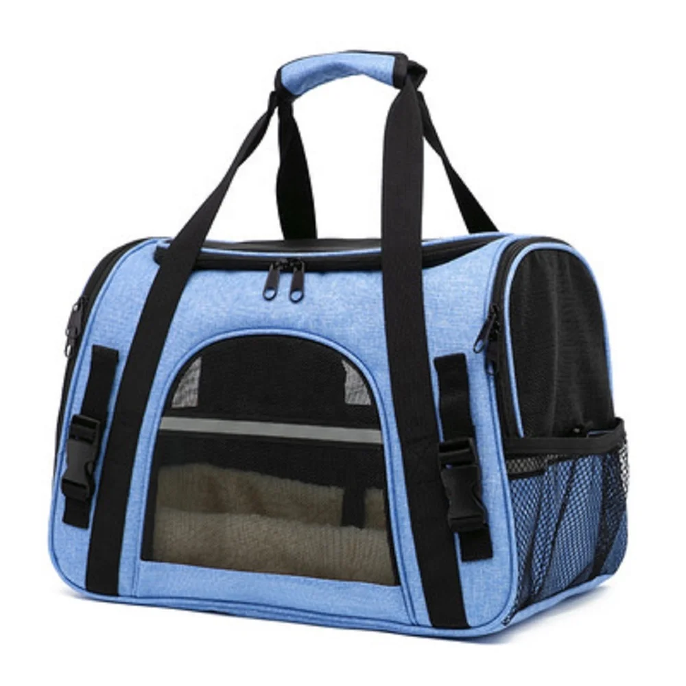 

Pet Carrier for Cats Dogs Puppy with Airline Approved Soft Sided Pet Tote Carriers Bags, Available or customize