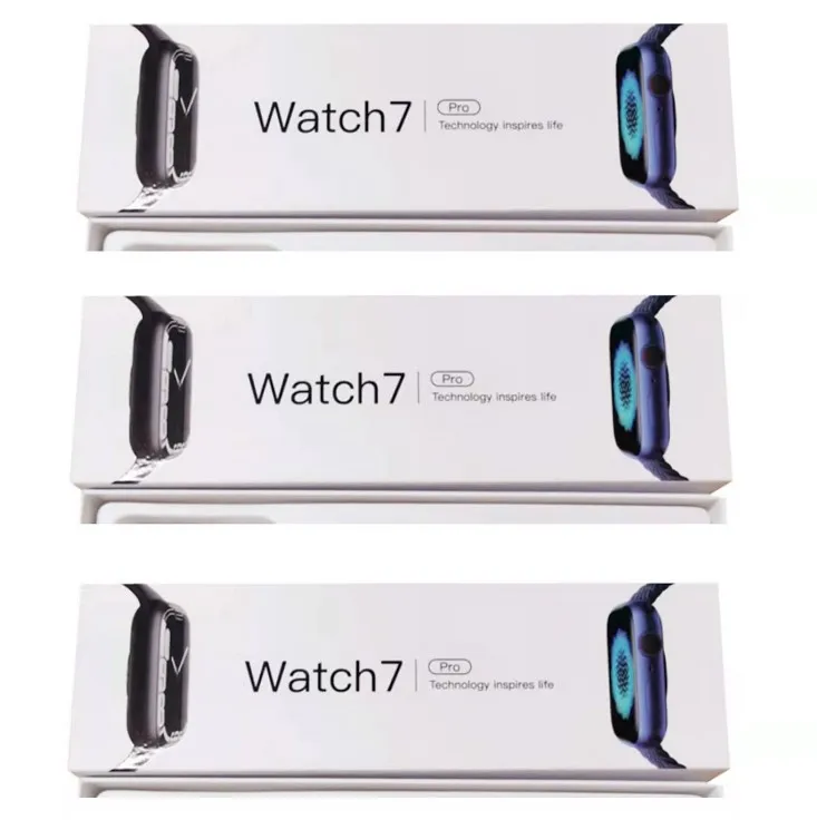 

W27 Pro 2022 New NFC Series 7 Iwo 1.75 inch Screen Smartwatch Reloj Android Ios Waterproof Ip68 Smart Watch Serie 7 W27pro