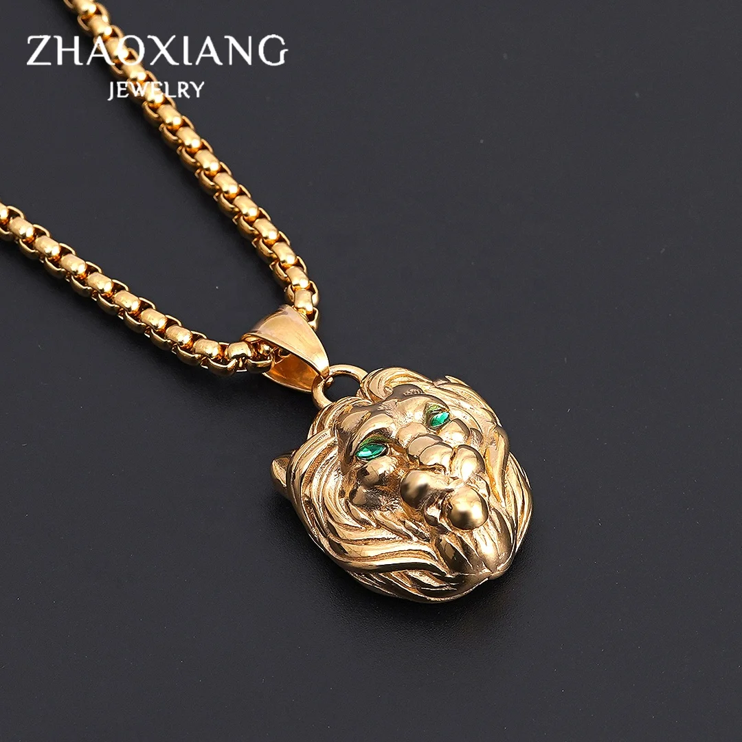 

Tiger Necklaces Stainless Steel Jewellery Accessories Design Amazon Hot Selling Cheap Manufacture Dropshipping