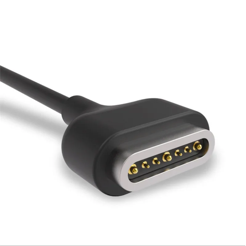 
Waterproof 7 Pins Magnetic Pogo Pin Connector SUB Spring Loaded Contact Magnet Male and Female Dock Socket To Charging Cable 