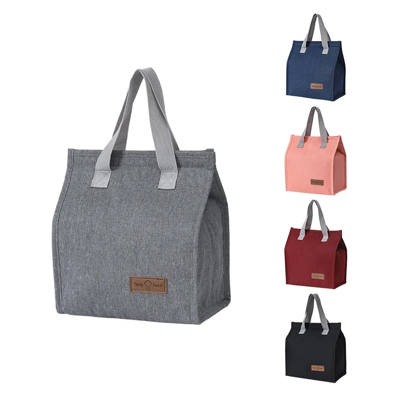 

Fashion Lunch Bag Insulation Thermal Lunch Tote Bag Aluminium Foil Cooler Food Picnic Bag