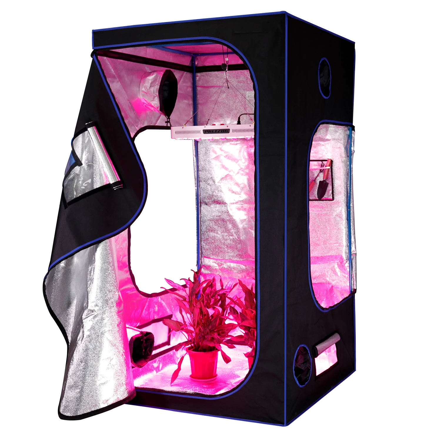 

90*90*180cm High Quality 600D Garden Hydroponic Growth System Indoor Growth Tent Kit