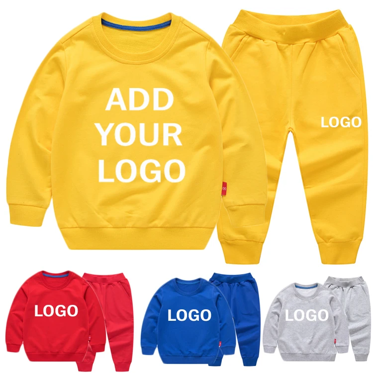 

Custom Made Outdoor Wholesale Kids Jogging Suits Custom Jogger Kids Tracksuits Sweatsuit Sets