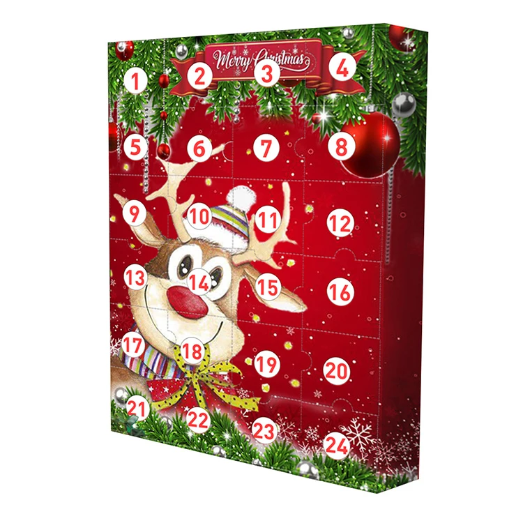 

Xmax Gift Mystery Box 24 Day Countdown Packing Fidget Toy Christmas Calendar Advent Box