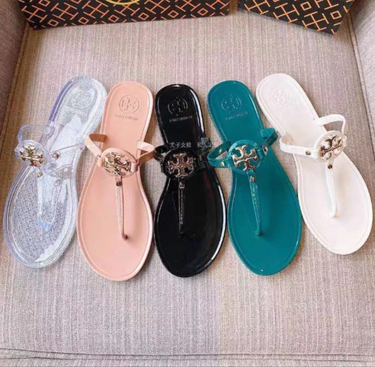 

Wholesale Anti-Slip Summer Beach Garden Fashion Sandals For Women Designer PVC Sandal Jelly s Slippers Sandals, As picture