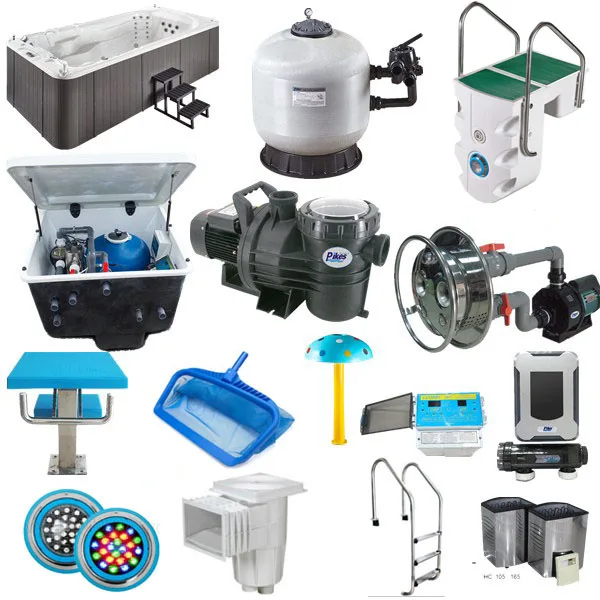

China Pikes Full Set Swimming Pool Equipment And Accessories