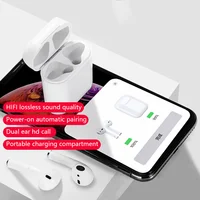 

Original Factory i18 TWS Bluetooth Headphones Earphones For Apple all iPhones Wireless Bluetooth Earphones