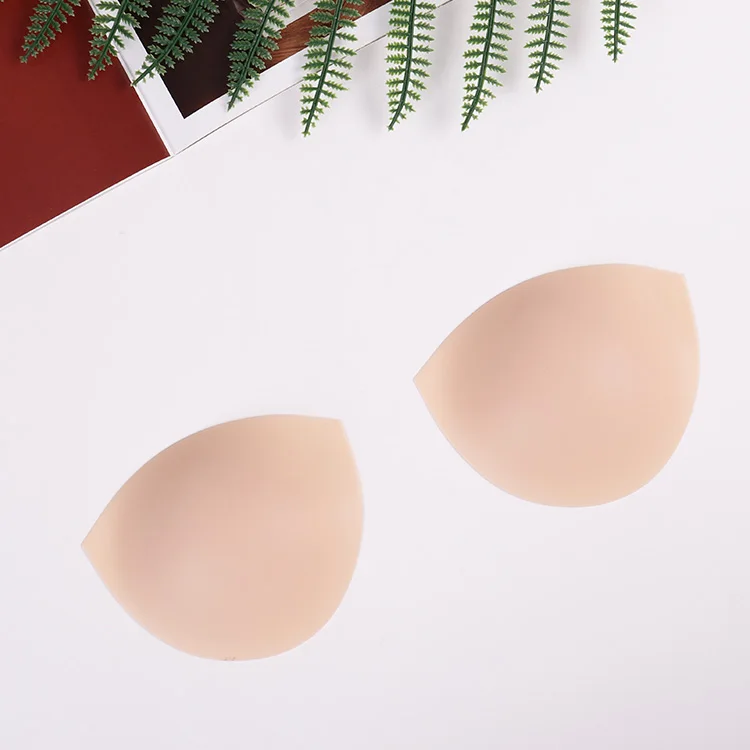 

Wholesaler Washable Ultra Thin Silicone Breast Nipple Pasties Sticky Adhesive Half Moon Invisible Nipple Cover