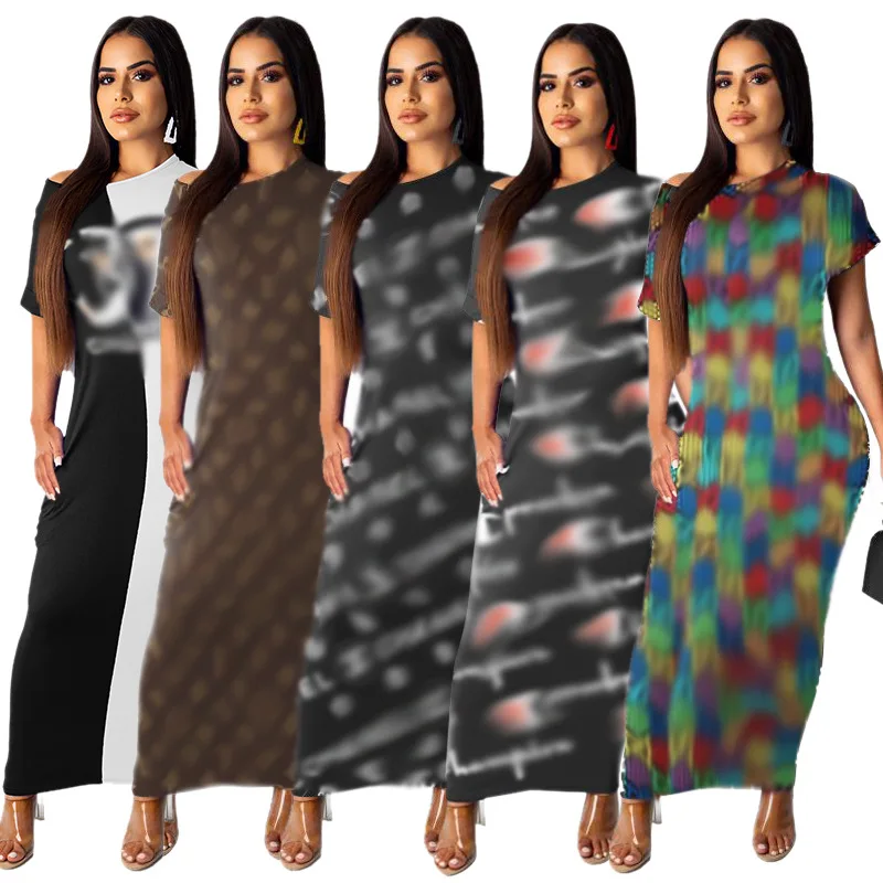 

Dalesell 2021New Fashion Designer Brands Famous Luxury Girl Ladies Plus Size Long Dress for women clothing