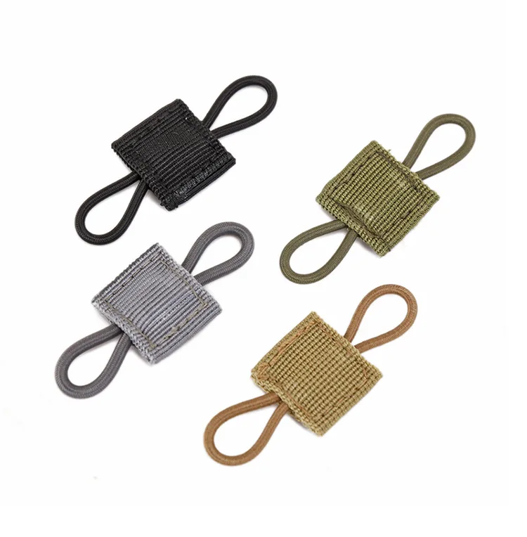 

Tactical Binding Retainer Molle Webbing Retainer Elastic Binding Ribbon Buckle for Tactical Vests Backpacks Bags