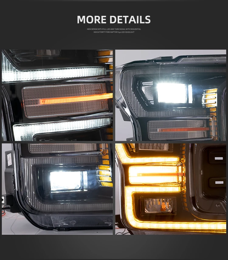 Vland Wholesales Rockauto Led Headlight For Ford F150 2017-up Led Head ...