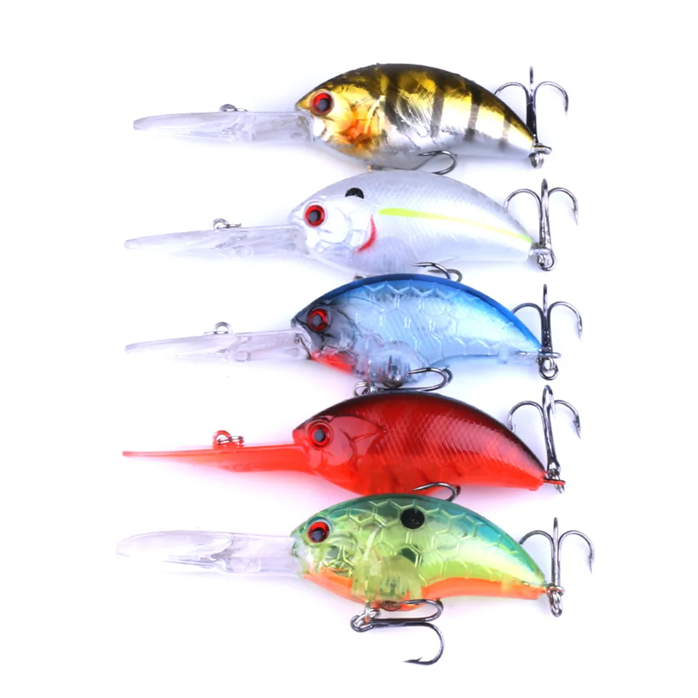 

Pesca 9CM 13G Big fish hunt game Bionic Floating Crankbait fishing lure, 10 colors avaiable