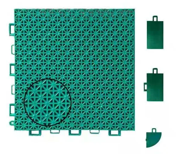 

Factory PP plastic outdoor sports flooring basketball court assembly waterproof suspended portable, Red, blue, yellow,green,customized