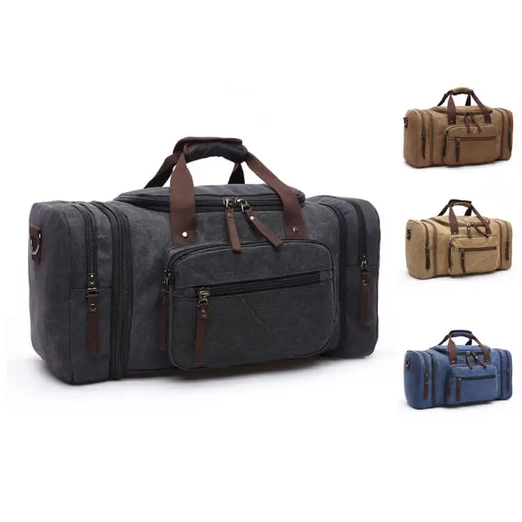 

YS-C010 Amazon popular tote classic fancy canvas ambassador travel bag big