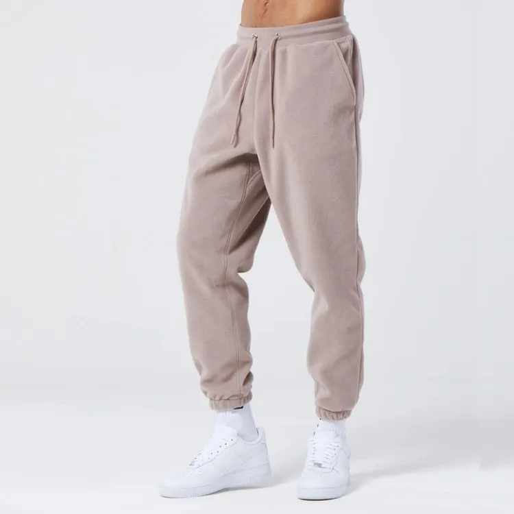 

OEM custom men polyester fleece joggers heavyweight mens casual polar fleece jogger tracksuit pants men, Requirements