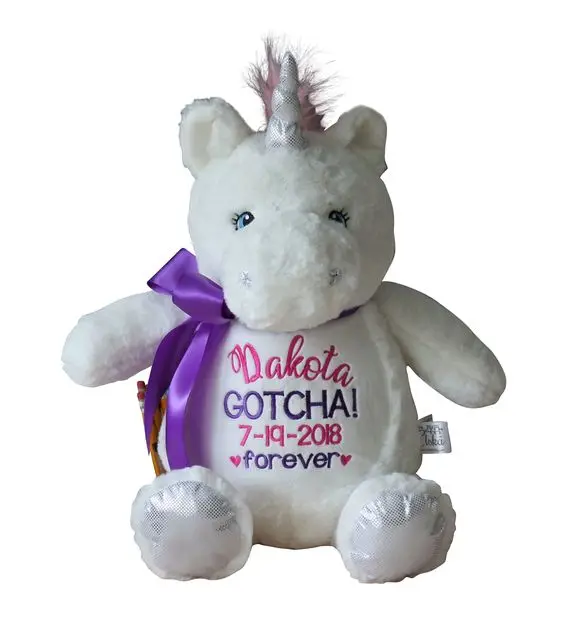 personalized embroidered stuffed animals