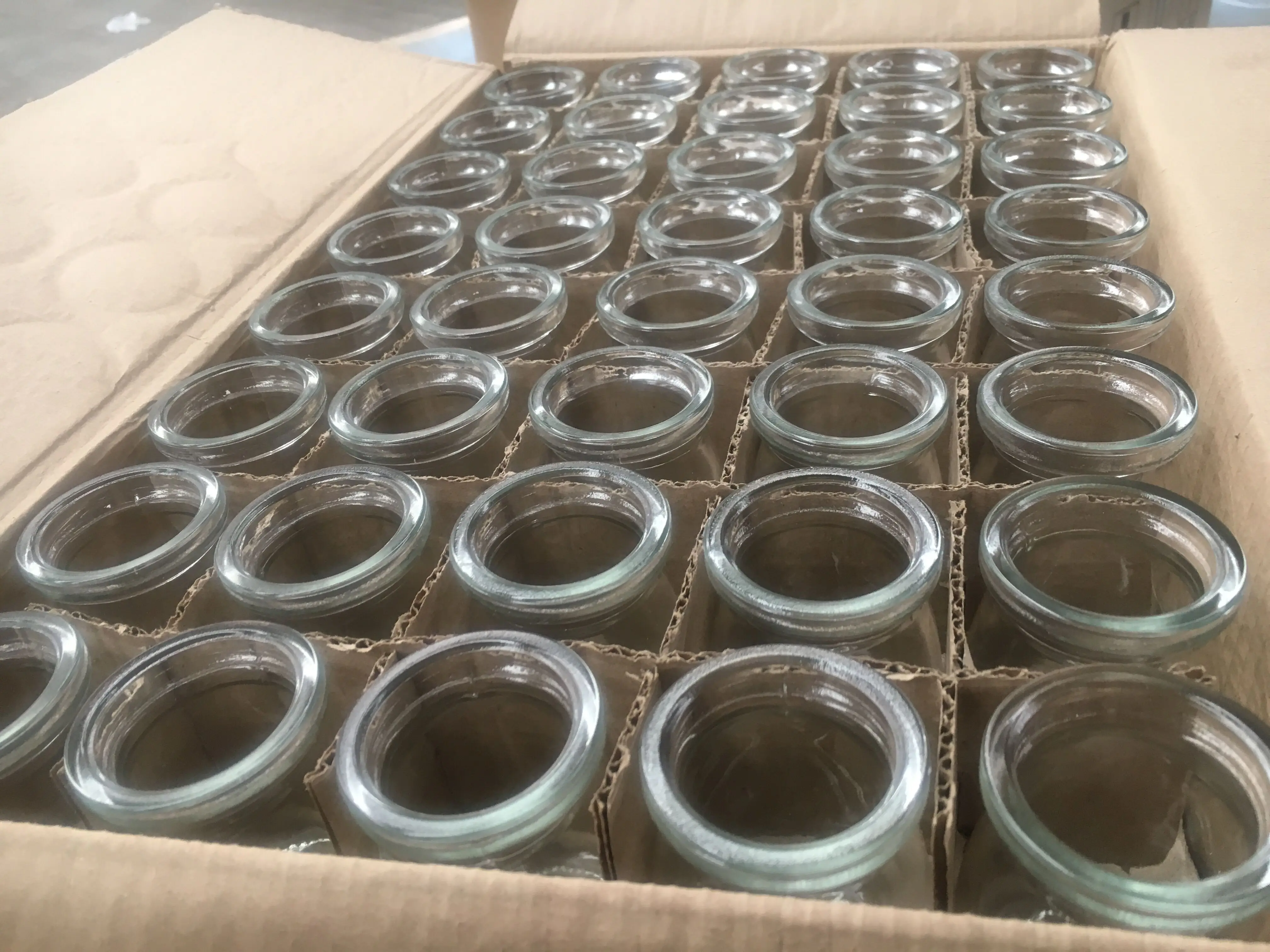 Wholesale Round Shaped Glass Mousse Pudding Jar 100ml 200ml 300ml With