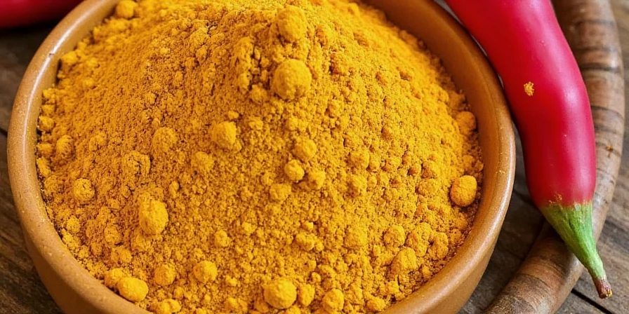 Assorted global dishes featuring curry powder