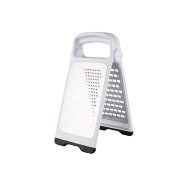 

Kitchen New Tools Amazon Detachable Foldable Cheese Garlic Ginger Grinder Butter Stainless Steel Grater Vegetable Cutter, Gray+white+blue