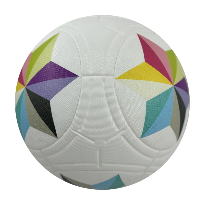 Original Match Soccer Balls Size 5 Official Training Machine Stitched Leather PVC PU Seamless Balon De Futbol Custom Footballs