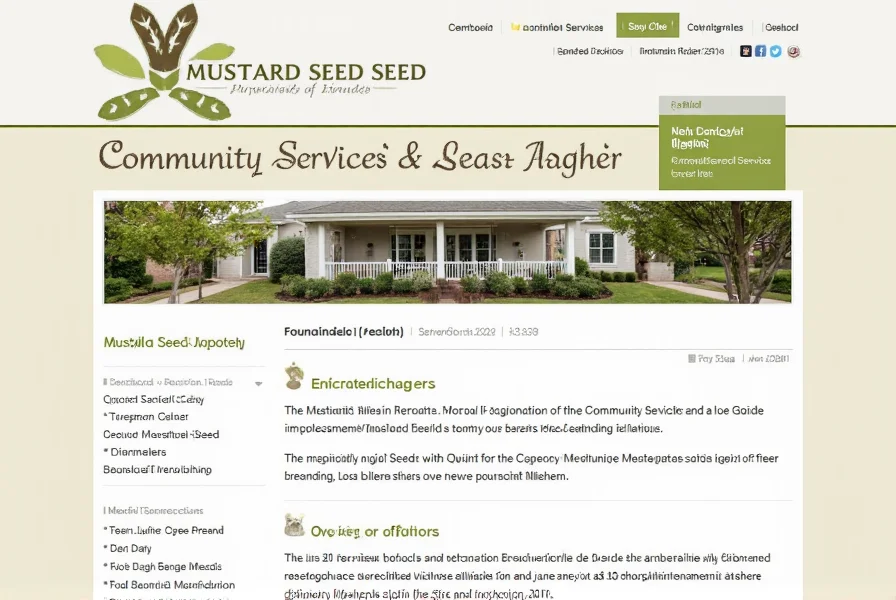 The Mustard Seed Orlando building exterior showing the entrance and signage on West Church Street in downtown Orlando