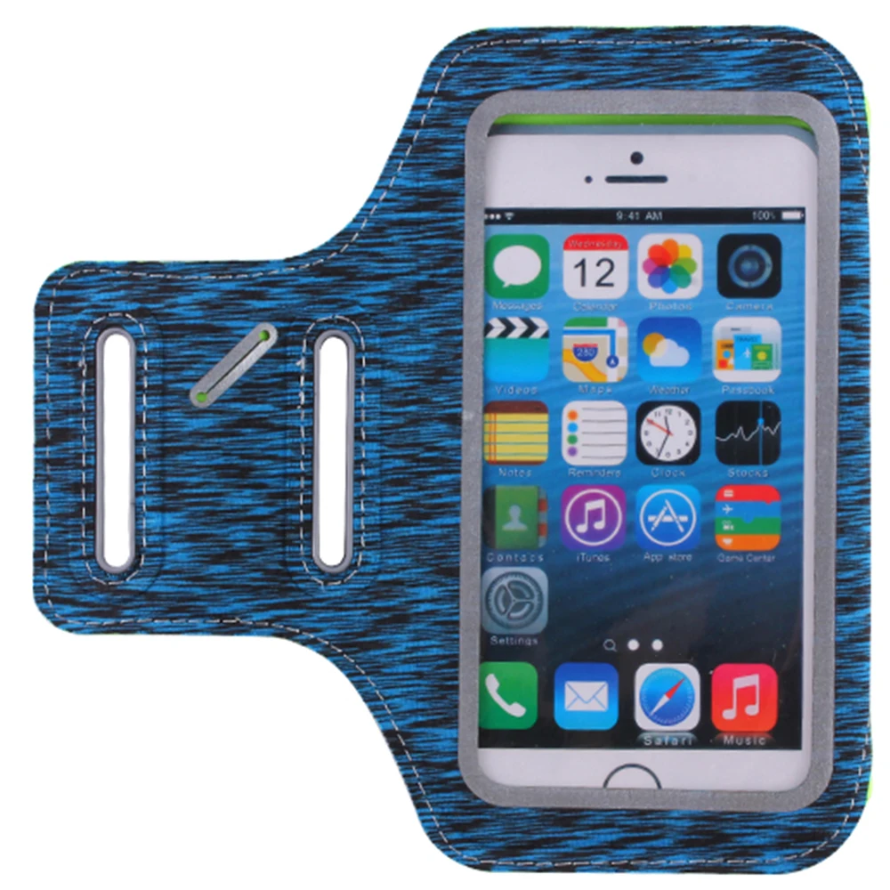 

Hot Selling Universal Mobile Phone Accessories 5.5inch colorful Sport Armband