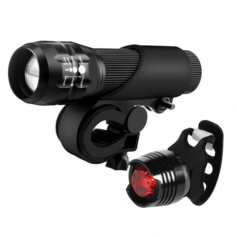 

Helmet Tail Light Bicycle Accessories Led Front Light Set for Bike, Black