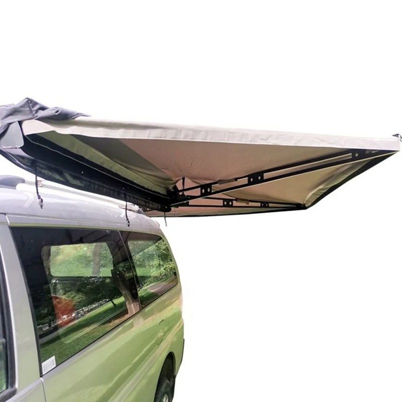 

4WD Outdoor Camping Car Shelter 270 Degree Foxwing Awning Retractable Car 270 Awning