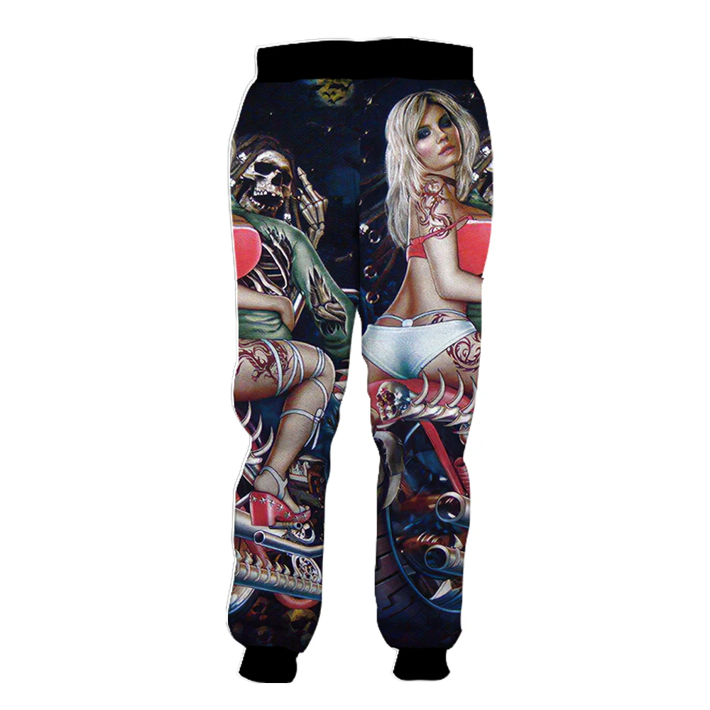 

Drop Shipping Clothing 3d Customized Printed mens thick sweatpant fabric pants