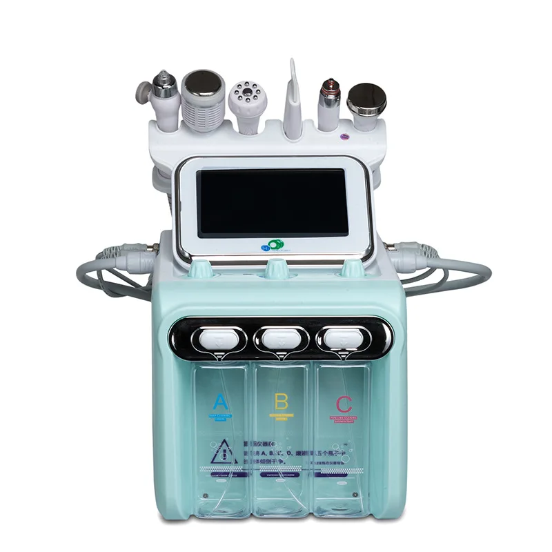 

2021 Newest 6 In 1 H2o2 Facial Cleaning Machine Skin Care Face Lifting Machine For Salon Use