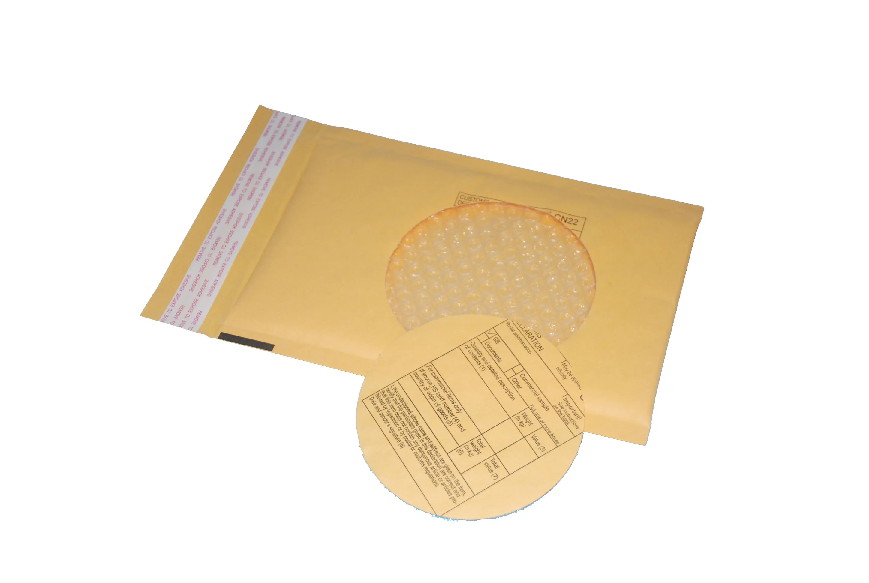 White Kraft Bubble Envelopes With Customer's Logo Printing Buy White