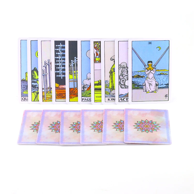 

Printing most beautiful matte lamination tarot cards decks cusotm modern witch tarot, Cmyk