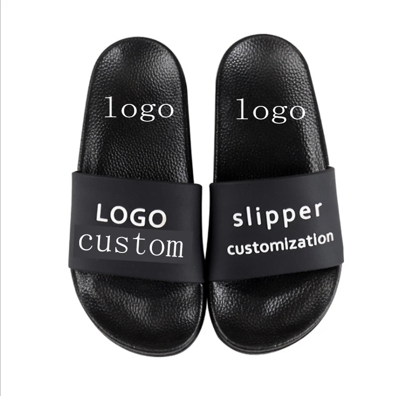 

Big brand men's slippers wholesale non-slipe outdoor fashion wear-resisting custom logo slide slippers