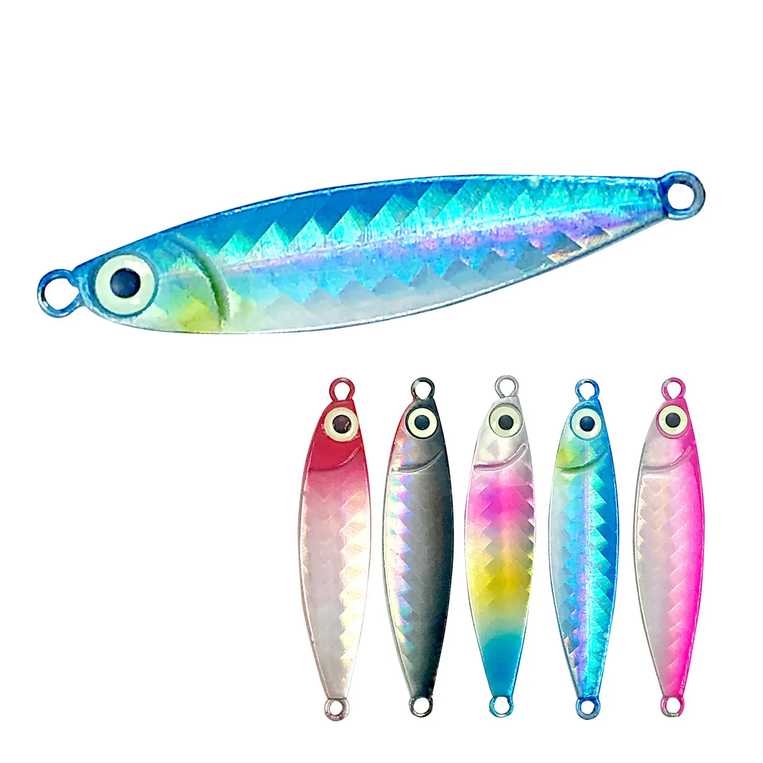 

Hot sale 10g 15g 20g 25g High Quality Slow Vertical Jigging Lure Hard Metal Jigs Lure Lead Fish Baits Fishing Jig, 5 colors