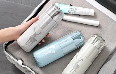 Portable toothbrush cup