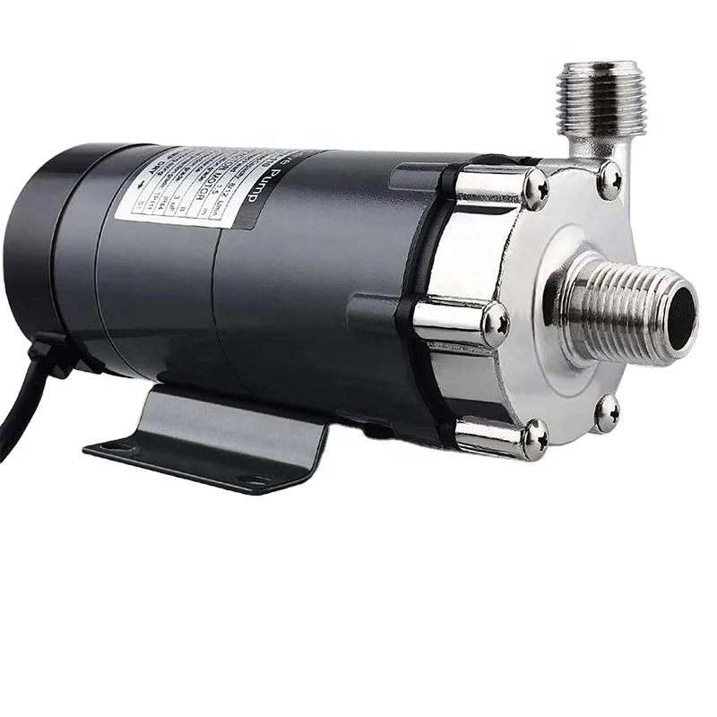 

Brewing Magnetic Drive Beer Pump 220V EU Standard Homebrew Water Pump 1/2'' NPT 304 Stainless Steel Head MP-15RM Beer Pump
