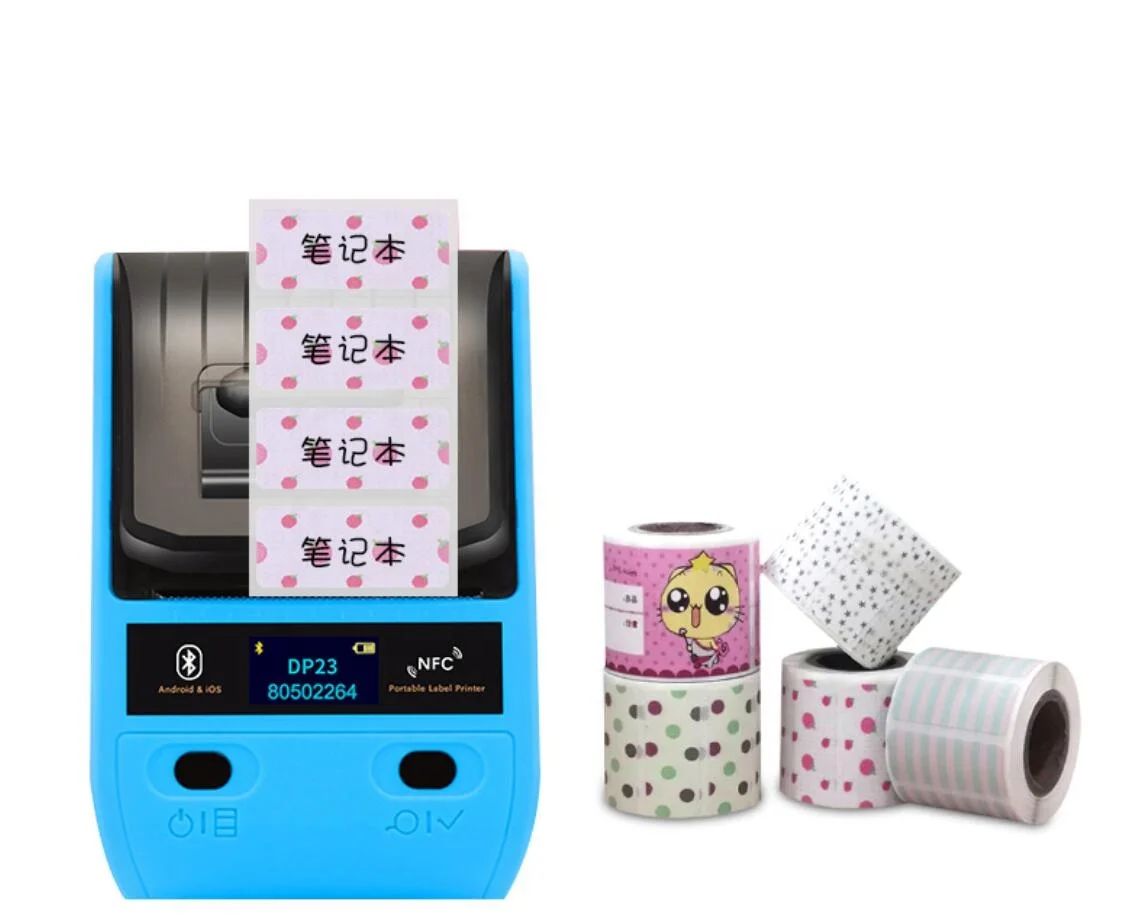 

DeTong DP23 58mm Portable Label Printer Heat Sticker Printer