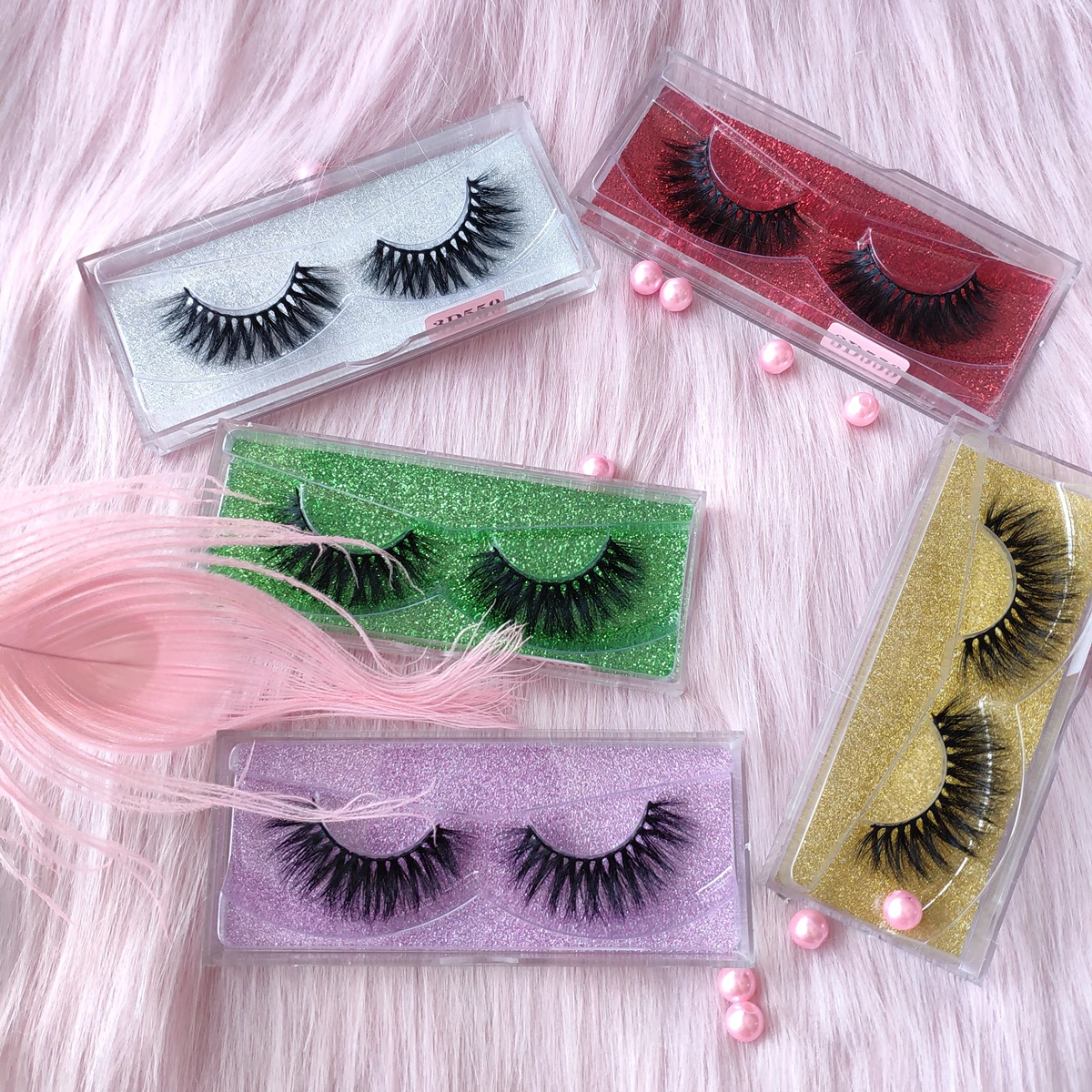 

Luxury grade 3D 6D Full Strip 25mm fluffy mink lashes reusable mink false eyelashes with lashes boxes